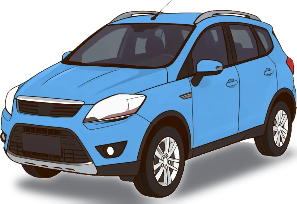 Ilustracija: Ford Kuga I, SUV