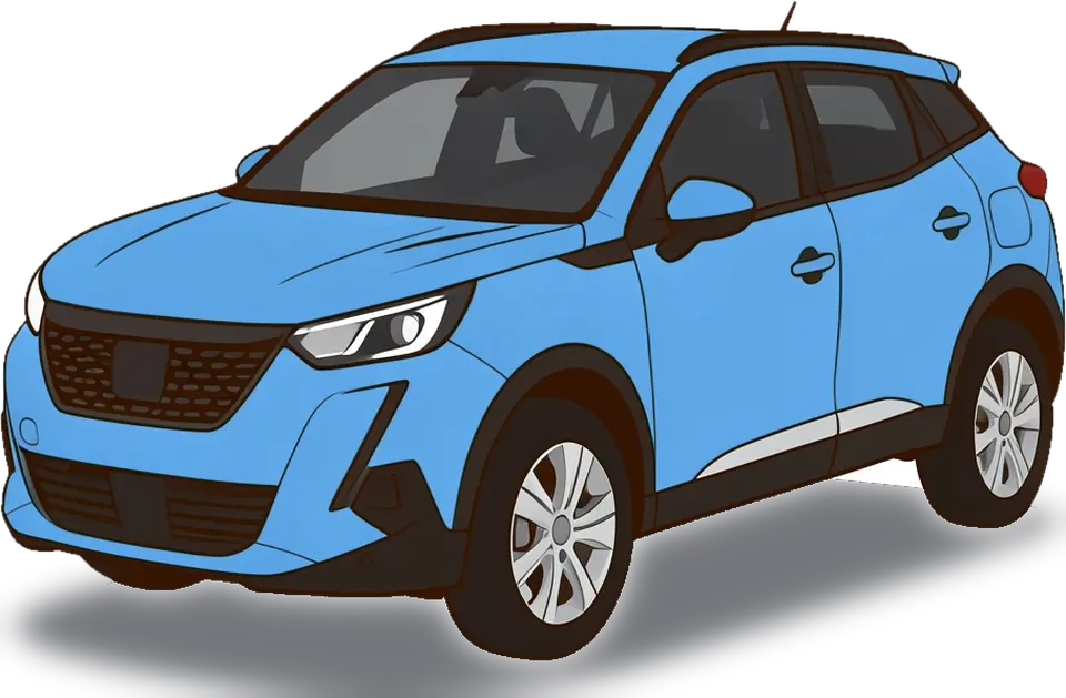 Ilustracija: Peugeot 2008 II, SUV