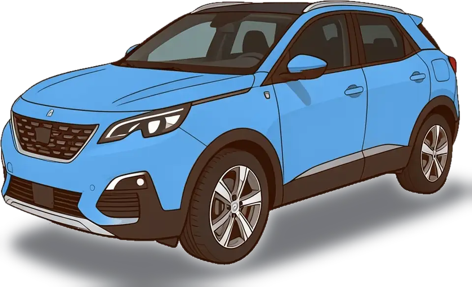 Ilustracija: Peugeot 3008 II, SUV