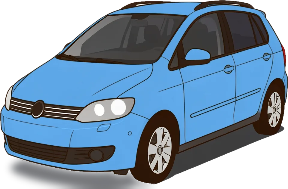 Ilustracija: Volkswagen Golf Plus, monovolumen